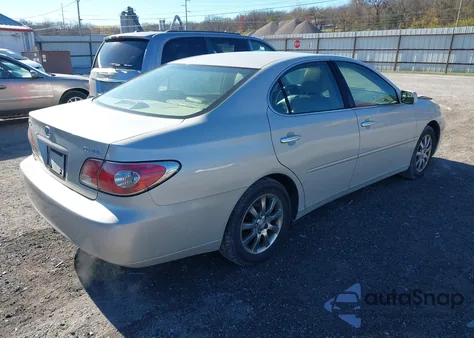 2004 Lexus Es 330 Base (A5) из США, поврежденный, VIN JTHBA30G045025282